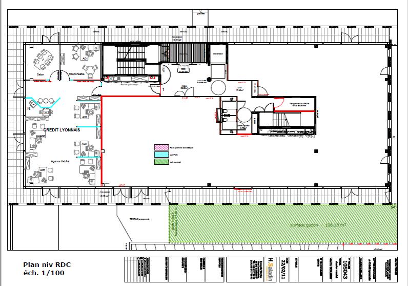 Bureau Bordeaux 1364m² Location bureau Bordeaux Gironde OLBUR2002248 10